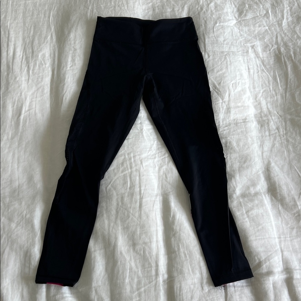 Black and pink Alala Leggings
